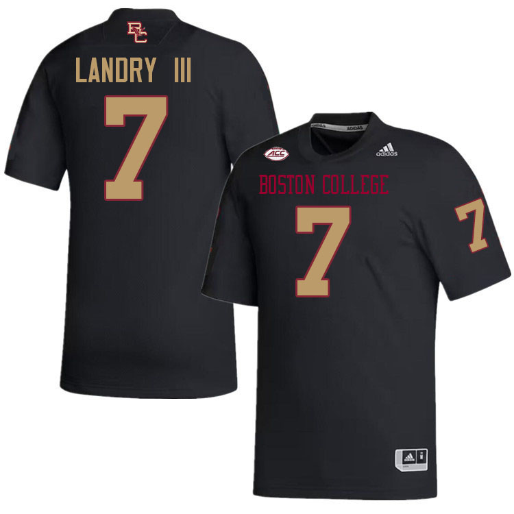 Harold Landry III Jersey,#7 Harold Landry III Boston College Eagles Football Jersey,Uniforms-Black